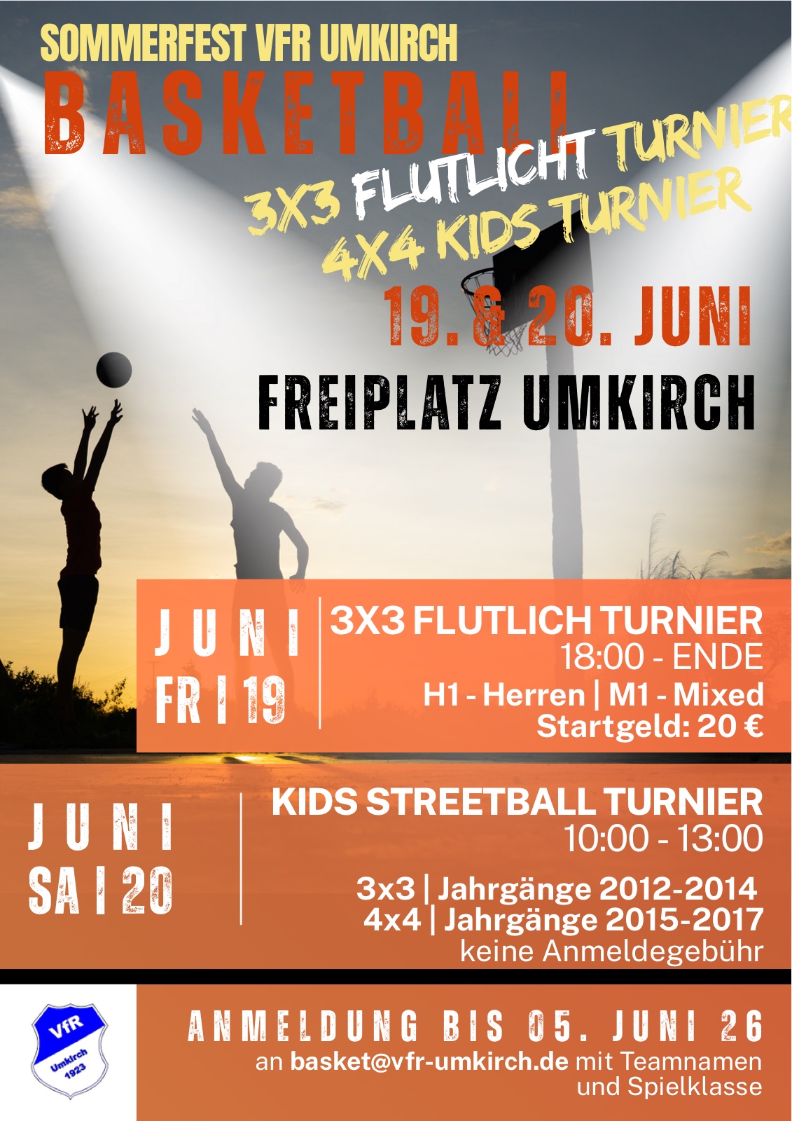 Sommerfest Flyer 19./20. Juni 2026